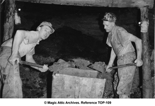 Gresley firebrick clay mine